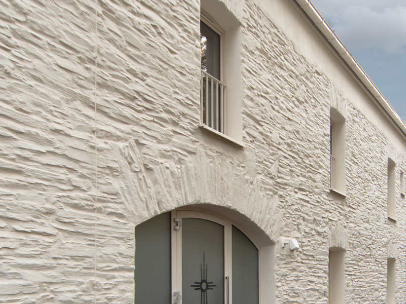 Quartier Bethanien Nahaufnahme Wand